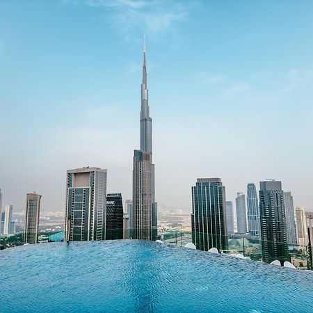 Aliving Luxury 2Br With Infinity Pool At Paramount Hotel Midtown Close To Dubai Mall & Burj Khalifa Eksteriør billede