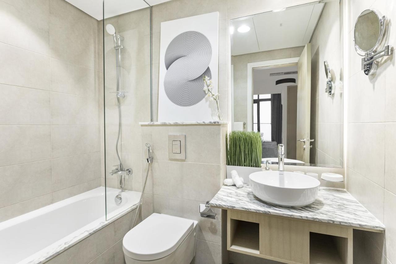 Aliving Luxury 2Br With Infinity Pool At Paramount Hotel Midtown Close To Dubai Mall & Burj Khalifa Eksteriør billede