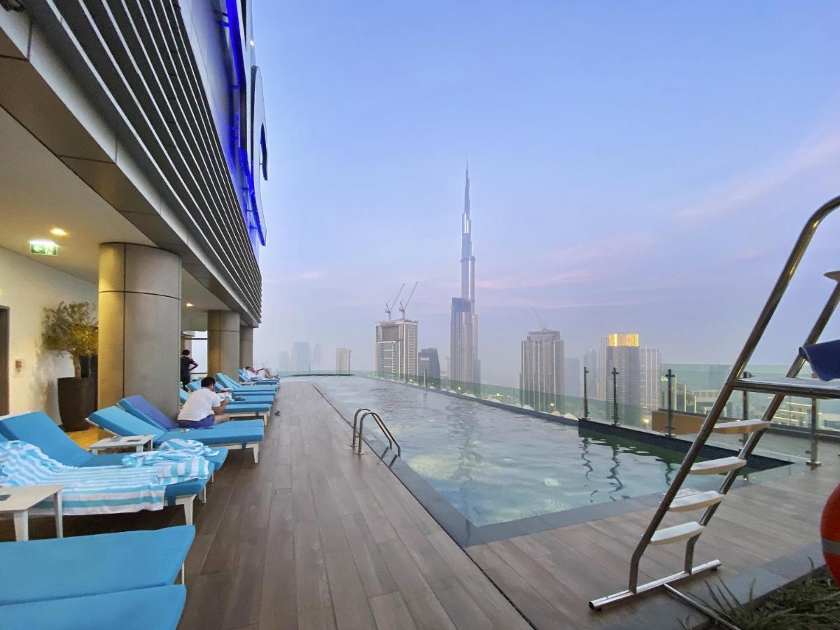 Aliving Luxury 2Br With Infinity Pool At Paramount Hotel Midtown Close To Dubai Mall & Burj Khalifa Eksteriør billede